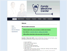 Tablet Screenshot of familymdcenter.com